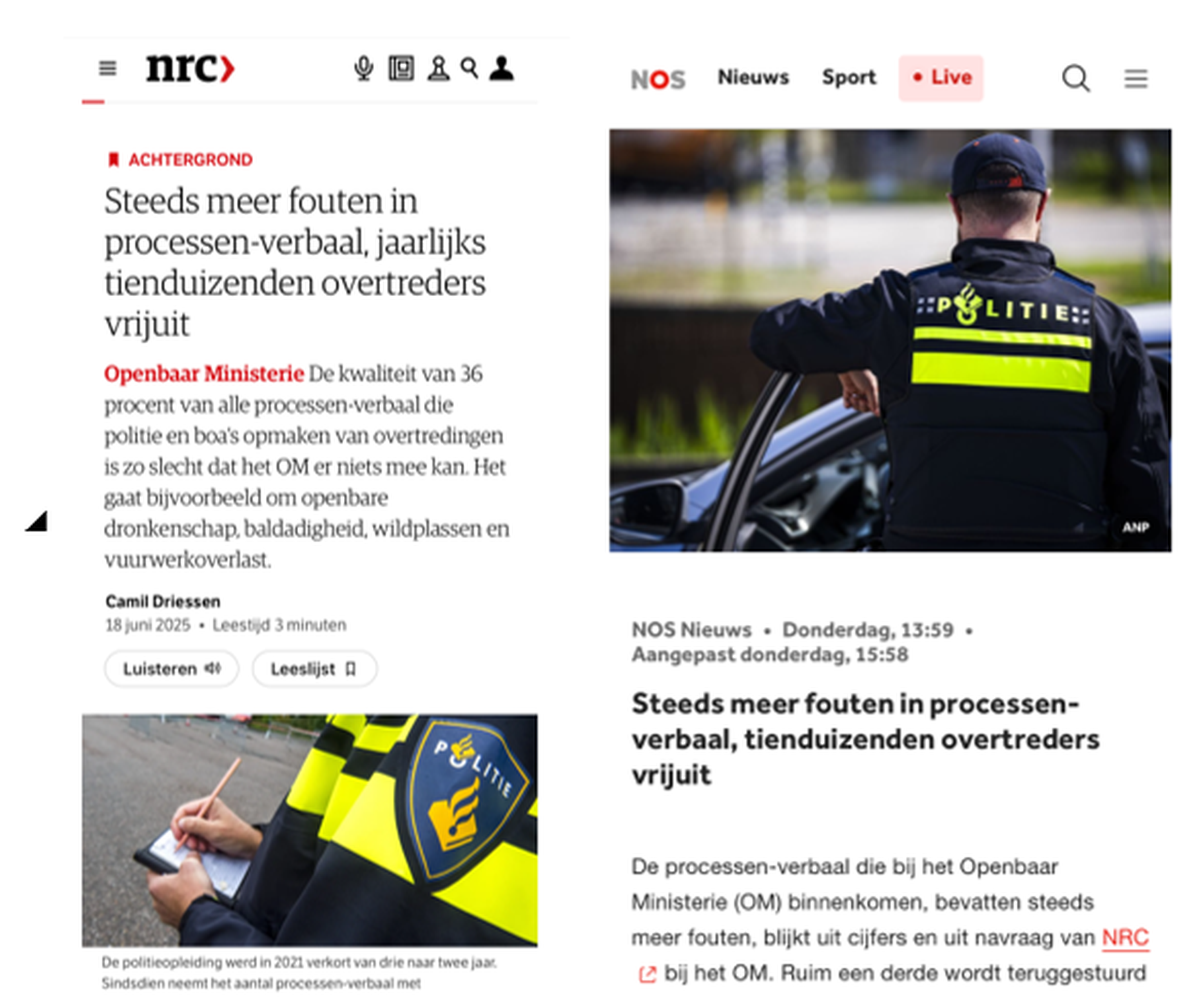 Waarom worden zoveel processen-verbaal afgekeurd door het OM? In dit artikel onderzoeken we waar het misgaat, wat boa’s nodig hebben om te verbeteren en waarom terugkoppeling essentieel is voor vakmanschap in handhaving.